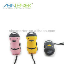 Panda shape one led dynamo torch